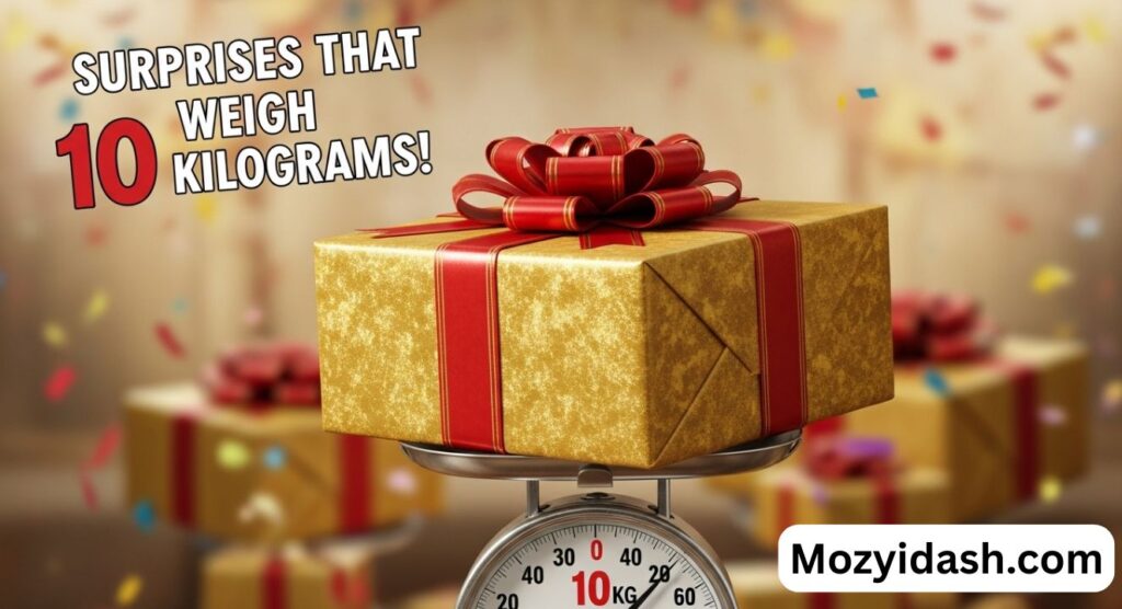 Surprises That Weigh 10 Kilograms!