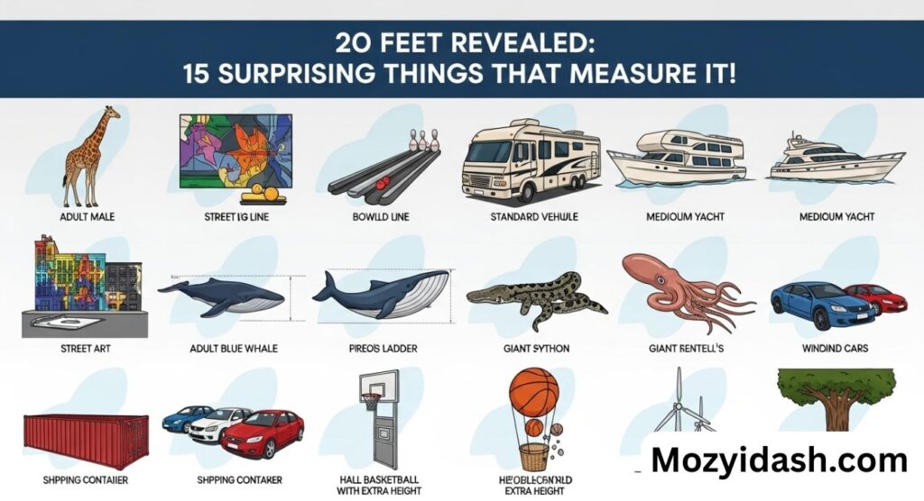 20 Feet Revealed: 15 Surprising Things That Measure It!