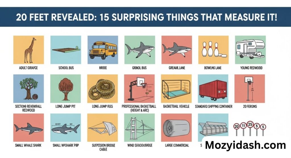 20 Feet Revealed: 15 Surprising Things That Measure It!