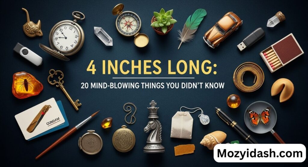 4 Inches Long: 20 Mind-Blowing Things You Didn’t Know