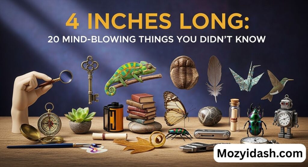 4 Inches Long: 20 Mind-Blowing Things You Didn’t Know