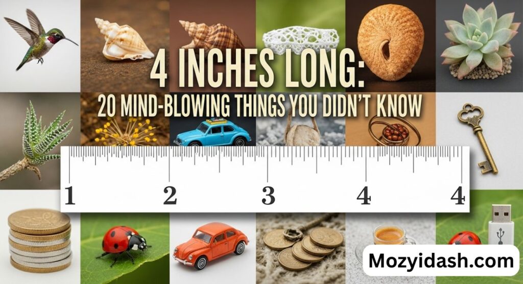 4 Inches Long: 20 Mind-Blowing Things You Didn’t Know