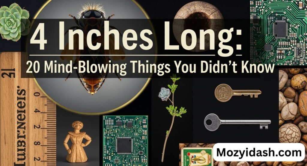 4 Inches Long: 20 Mind-Blowing Things You Didn’t Know
