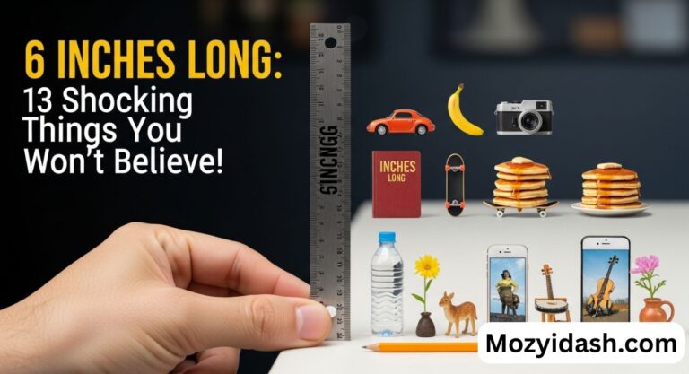 6 Inches Long: 13 Shocking Things You Won’t Believe!