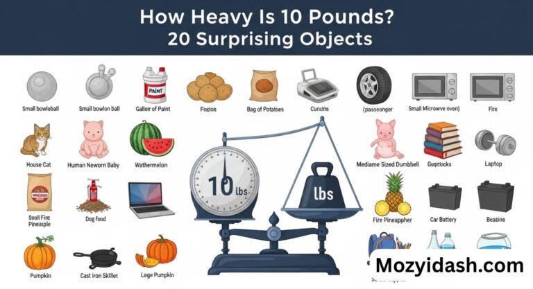 How Heavy Is 10 Pounds? 20 Surprising Objects