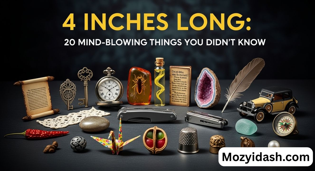 4 Inches Long: 20 Mind-Blowing Things You Didn’t Know